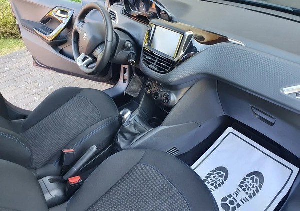 Peugeot 208 cena 32950 przebieg: 92000, rok produkcji 2019 z Krotoszyn małe 277